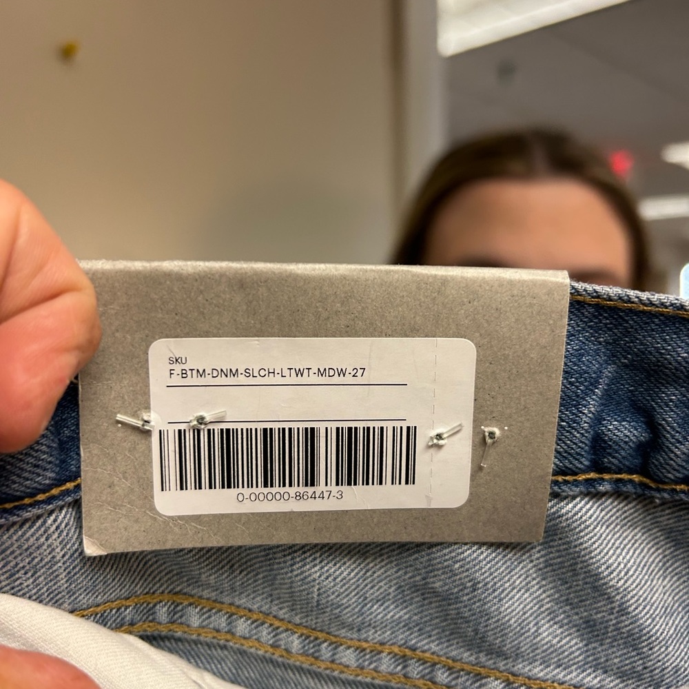Everlane summer slouch jean